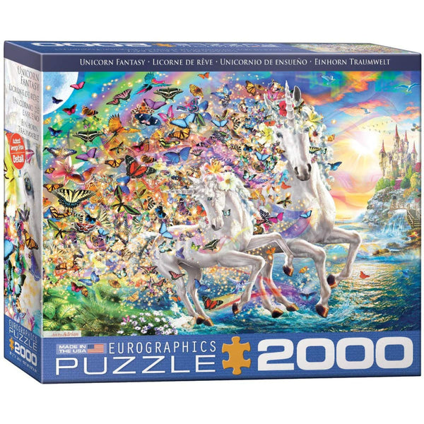 Puzzle - Fantaisie Licorne - 2000 pièces