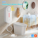 Alarme fuite d'eau - Alarme inondation et niveau d'eau - Alarme acoustique et lumineuse - WIFI avec alarme pour votre téléphone portable