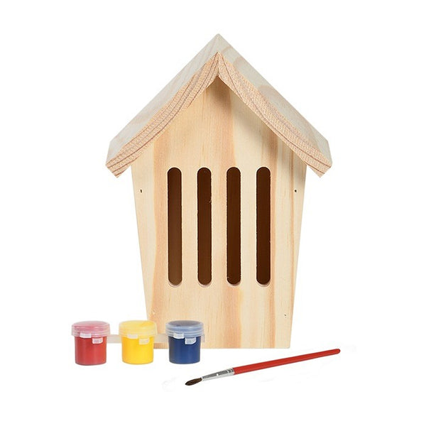 Maison de papillons avec set de peinture - Décorez votre propre maison de papillons - Faites-le avec le set de petits-enfants