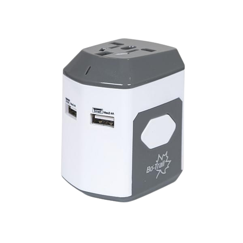 Prise de voyage universelle - Adaptateur USB pour n'importe quelle prise