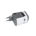 Prise de voyage universelle - Adaptateur USB pour n'importe quelle prise